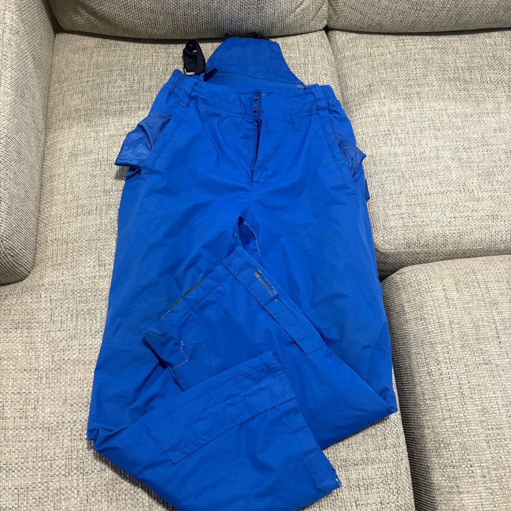 Mountain Warehouse Men's Blue Waterproof Ski Pants Snow Pants